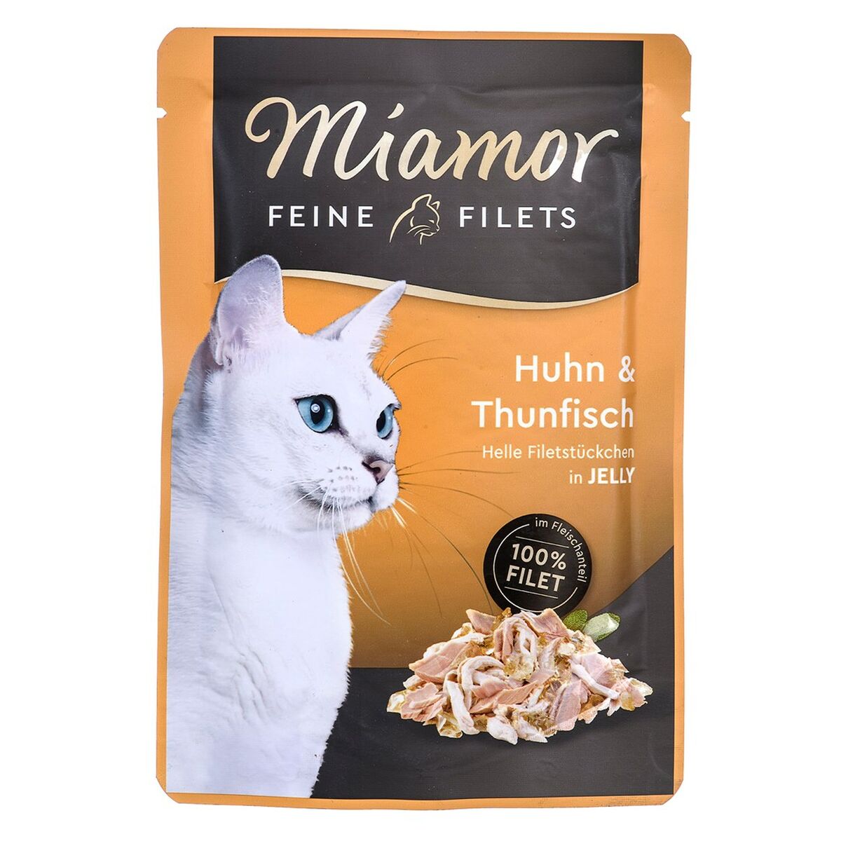 Wet food Miamor Chicken Tuna 100 g-0