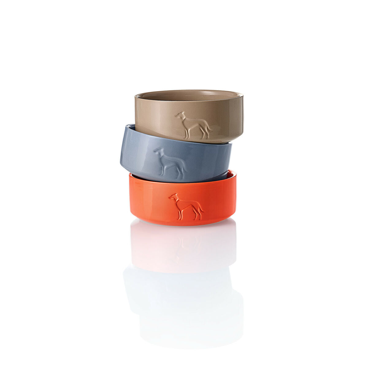 Dog Feeder Hunter OSBY Orange Ceramic 550 ml-1