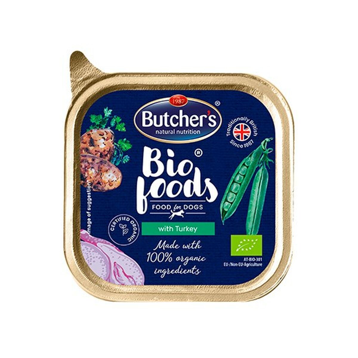 Wet food Butcher's Bio Turkey 150 g-0