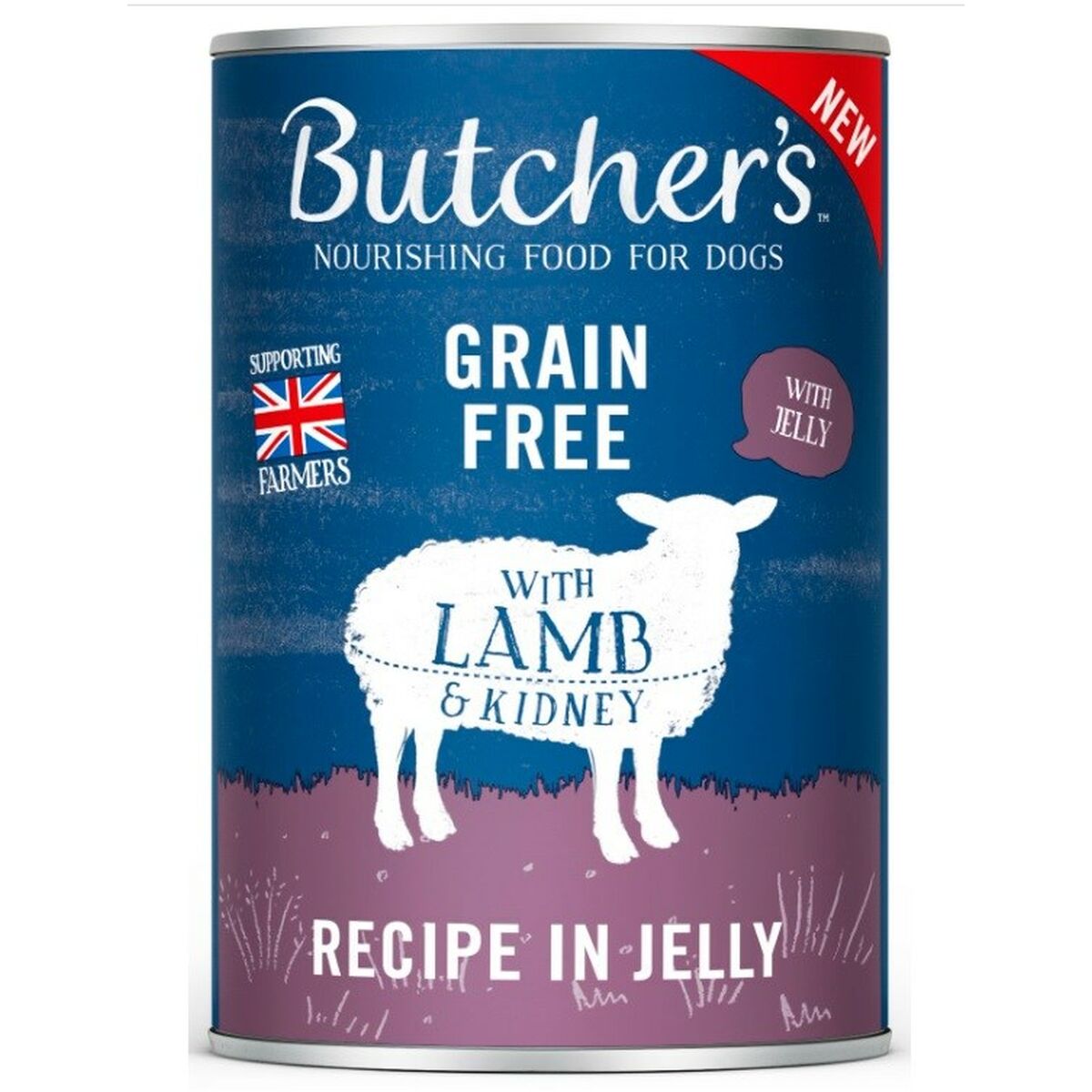 Wet food Butcher's Original Junior Lamb 400 g-0