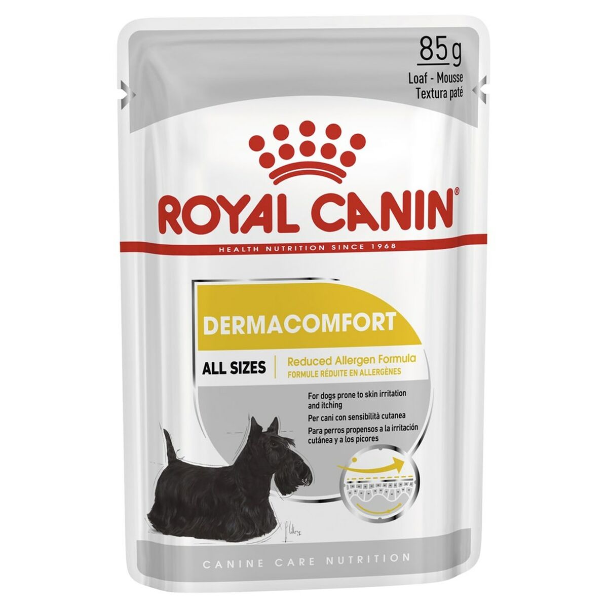 Wet food Royal Canin Dermacomfort Meat 12 x 85 g-1