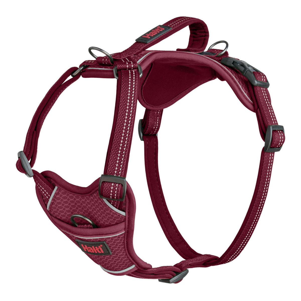 Dog Harness Company of Animals Burgundy L 42-65 cm-0