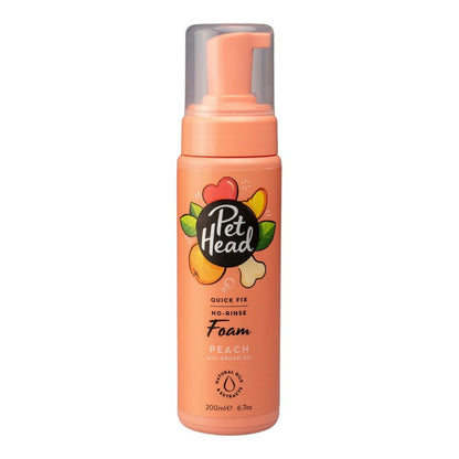 Cleansing Foam Pet Head Quick Fix Dog Peach (200 ml)-0