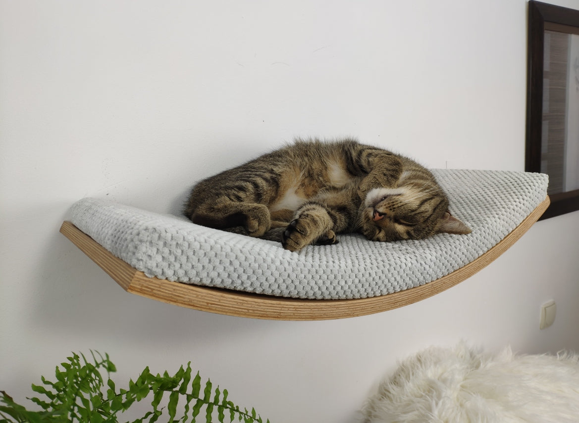 Cat Wall Shelf - Curvaceous Comfort 60 cm SH-W-A60-2