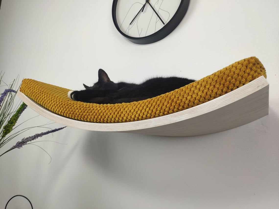 Cat Wall Shelf - Curvaceous Comfort 60 cm SH-W-A60-14