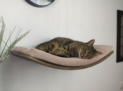 Cat Wall Shelf - Curvaceous Comfort 60 cm SH-W-A60-3