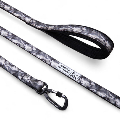 Bestia Dog Sport Tactical Leash Grey Camo-0