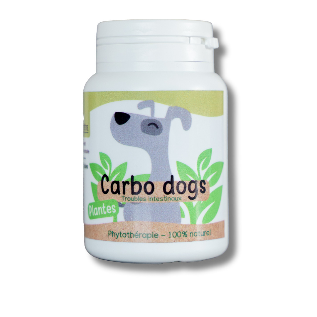 Digestion Carbo Dogs natural - 60 capsules - Dog-0