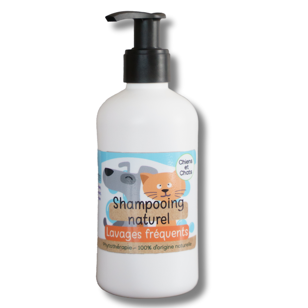 Natural shampoo 250mL - Frequent washing-0