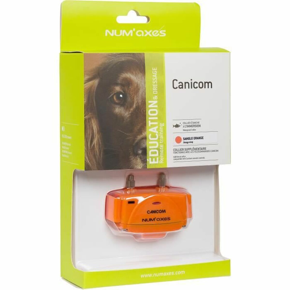 Dog Training Collars Num'Axes Orange-1