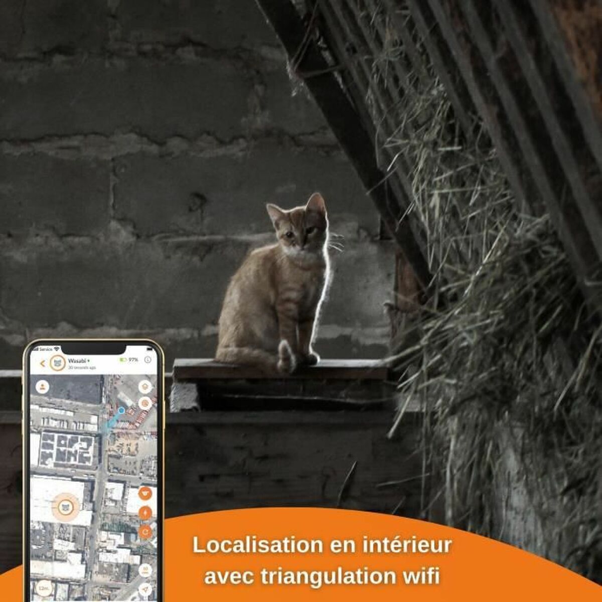 Anti-loss Localiser Weenect Weenect XS GPS Cat White-1