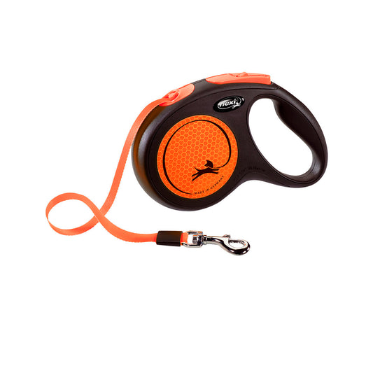 Dog Lead Flexi Flexi 5 m Orange S-0