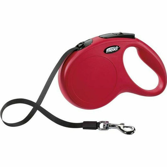 Dog Lead Flexi New Classic 5m Red Size M-0