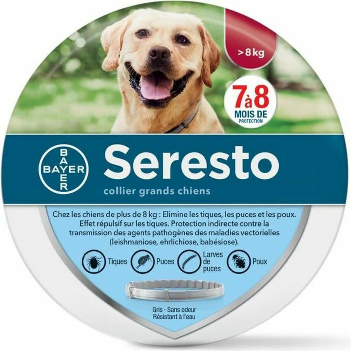 Anti-parasite collar Seresto L-0