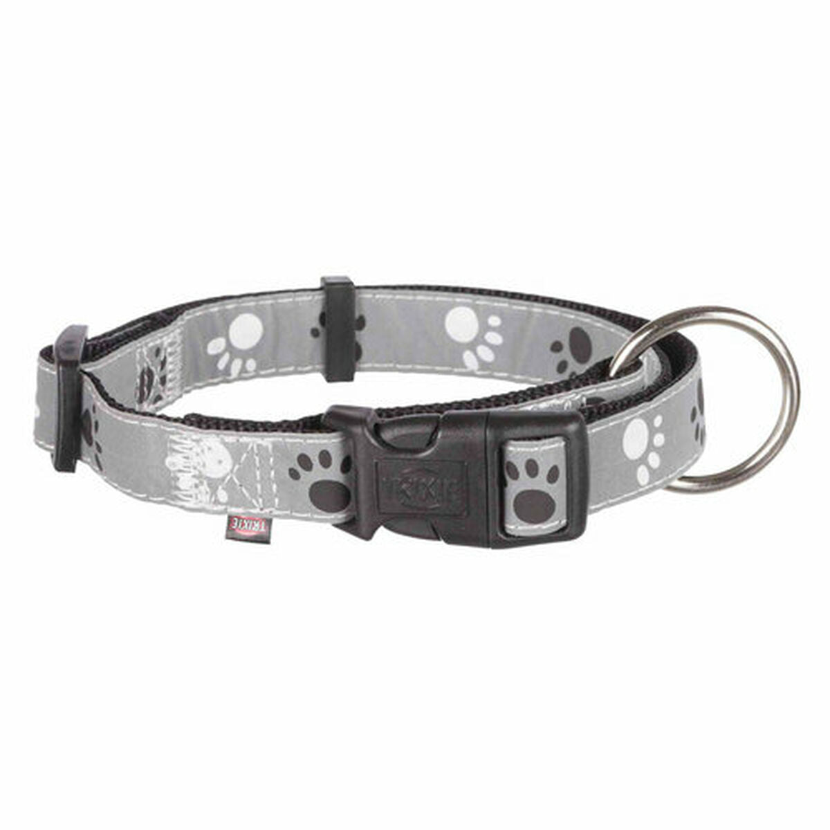 Dog collar Trixie Silver Reflect Black Grey XS/S 22-35 cm-3