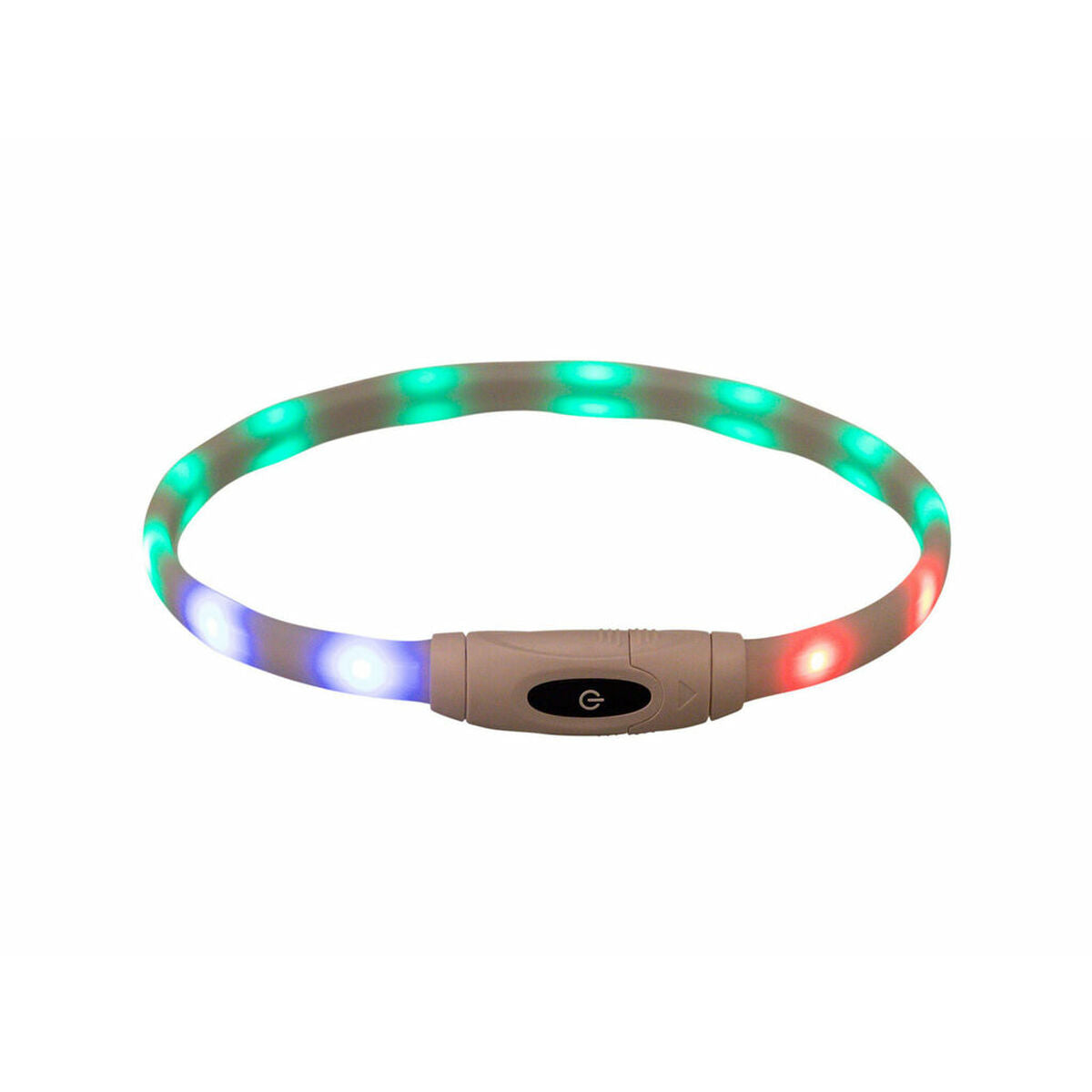 LED Collar for Pets Trixie Multicolour Silicone Plastic-9