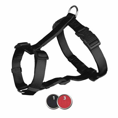 Dog Harness Trixie Classic Black M/L-1