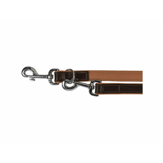 Adjustable dog leash Trixie Brown Light brown S/M 2 m-0