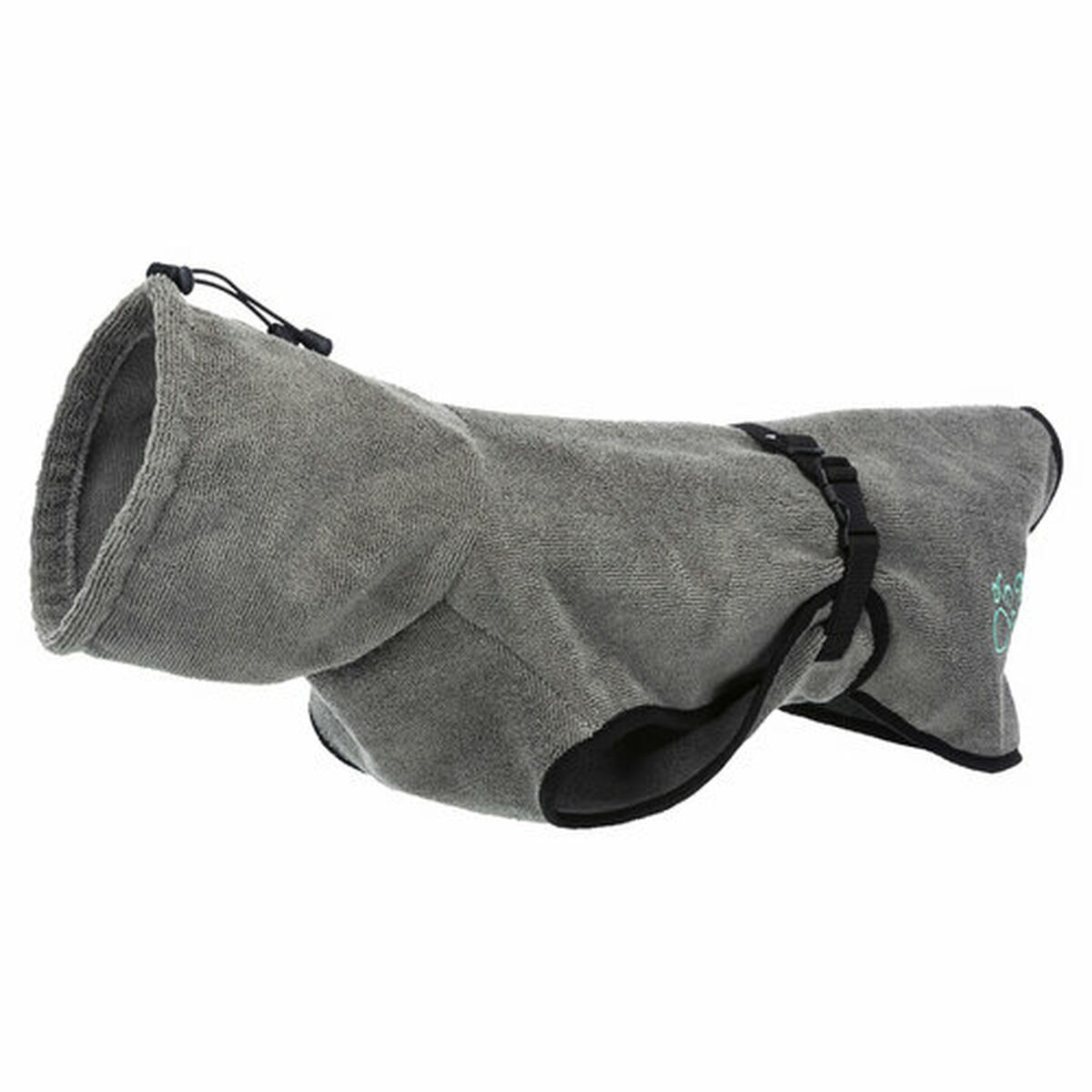 Dog bathrobe Trixie Grey L-15