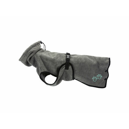 Dog bathrobe Trixie Grey L-12