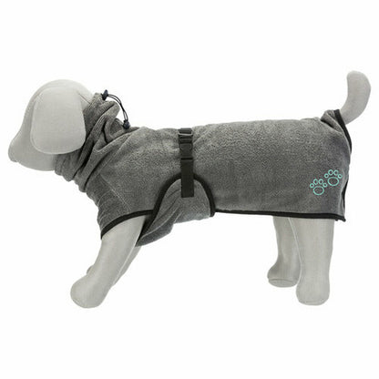 Dog bathrobe Trixie Grey L-9