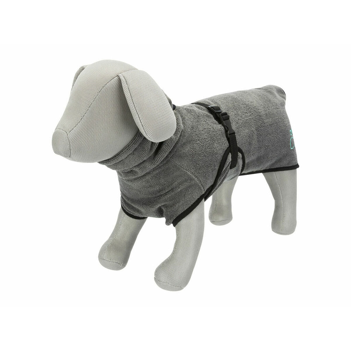 Dog bathrobe Trixie Grey L-8