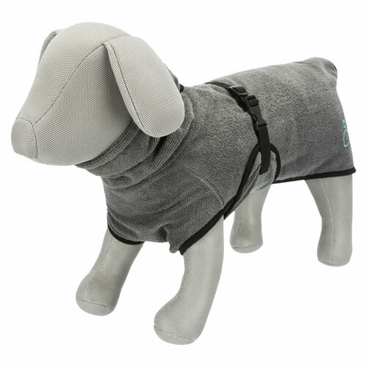 Dog bathrobe Trixie Grey L-7