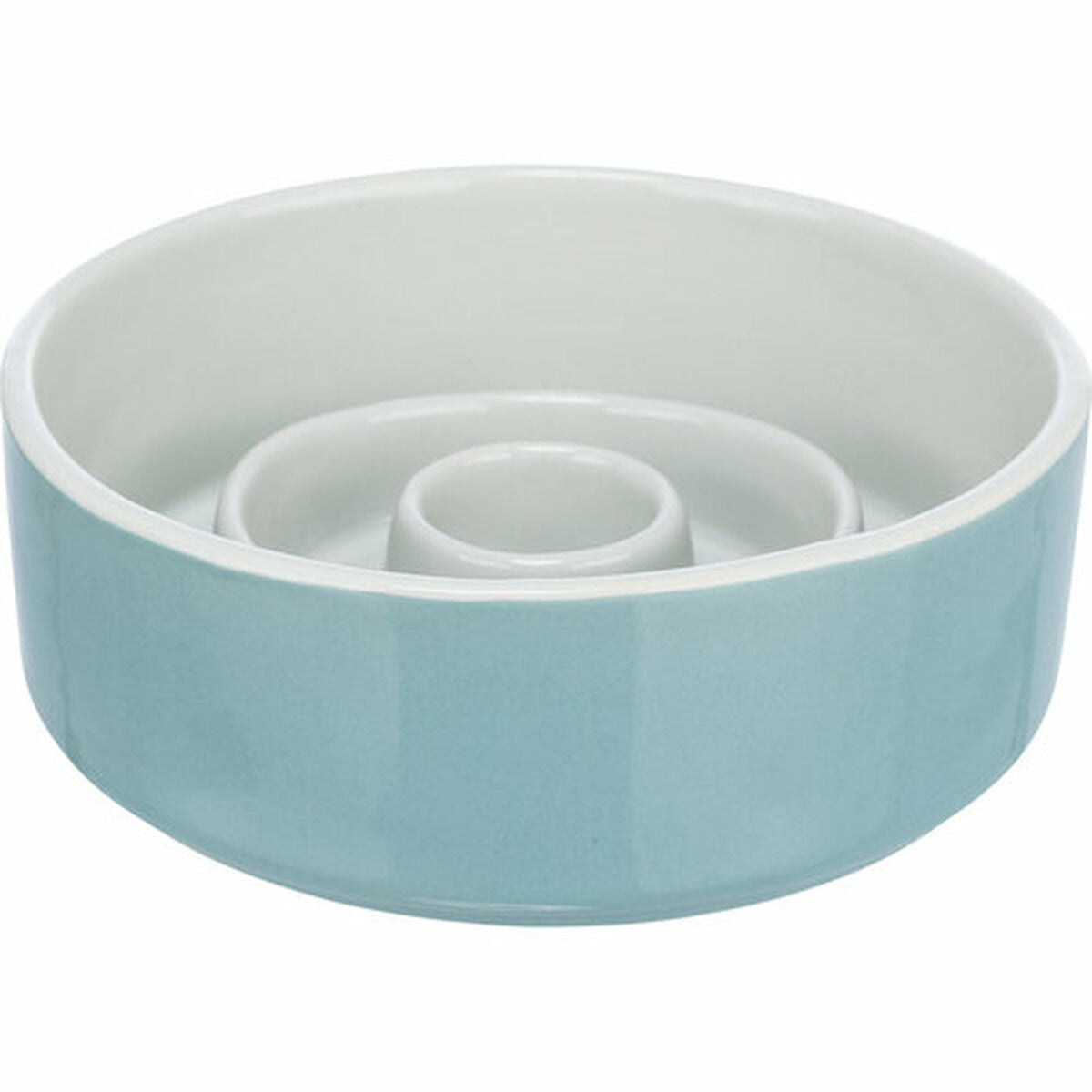 Dog Feeder Trixie Slow Feeding Blue Grey Ø 17 cm 900 ml-9