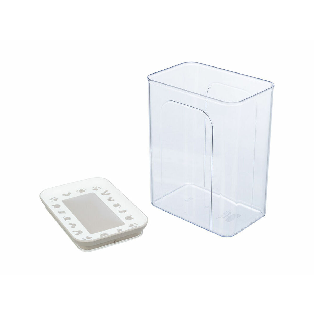 Pet food jar Trixie White Transparent-8