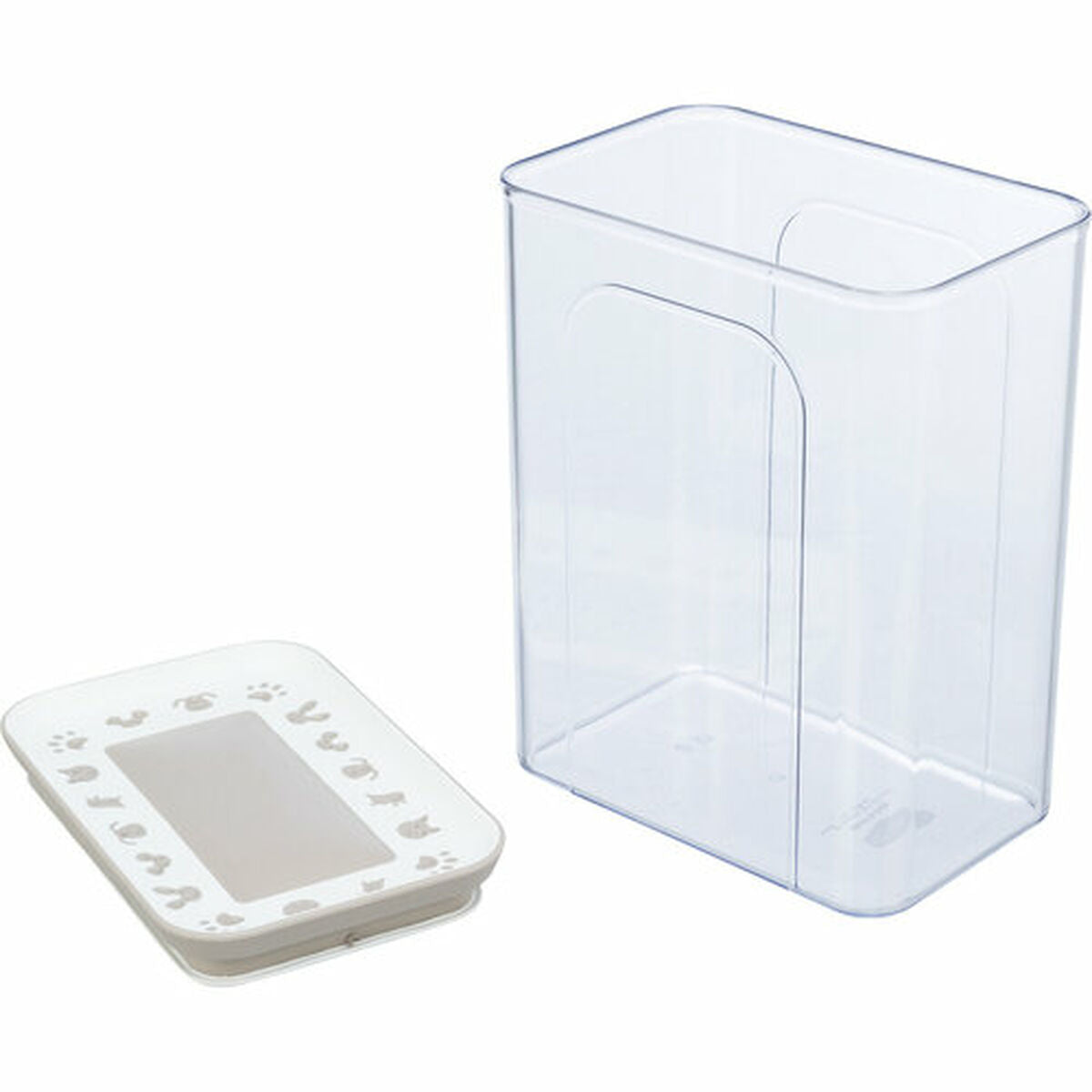 Pet food jar Trixie White Transparent-7