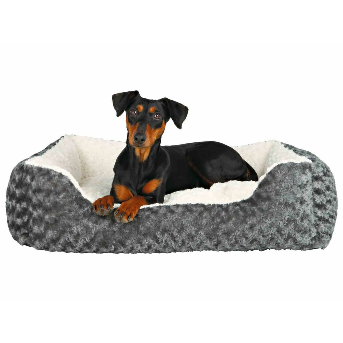 Dog Bed Trixie Leni Grey Cream 50 × 40 cm-2