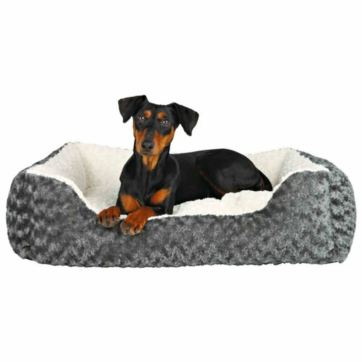 Dog Bed Trixie Leni Grey Cream 50 × 40 cm-1