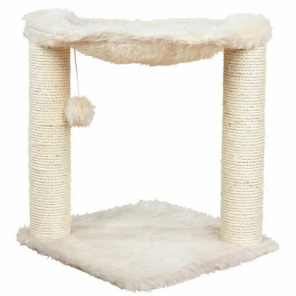 Cat scratching post Trixie Baza Cream Wood Sisal 50 cm-0