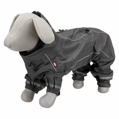 Dog raincoat Trixie Grey XS-15