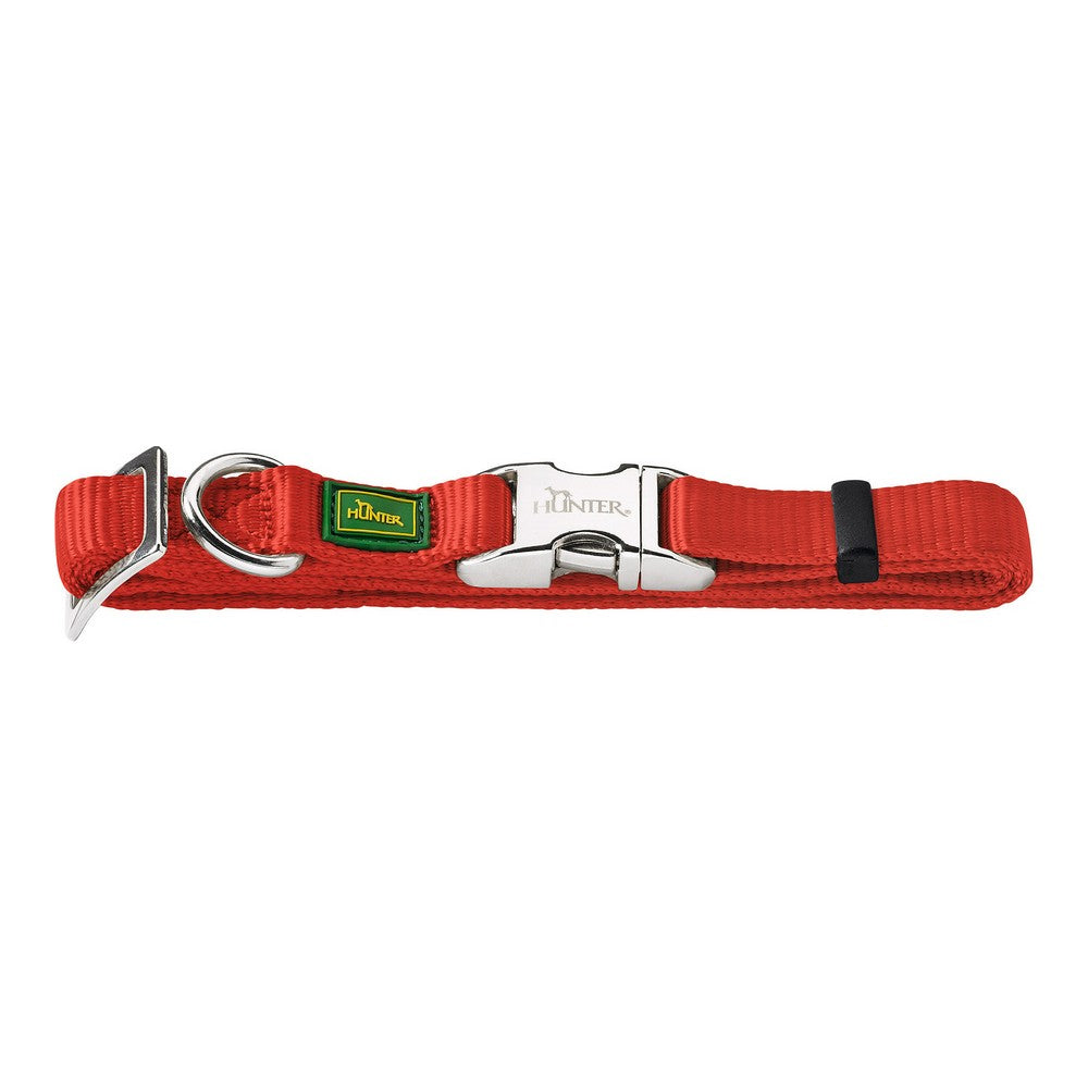 Dog collar Hunter Alu-Strong Red Size M (40-55 cm)-0