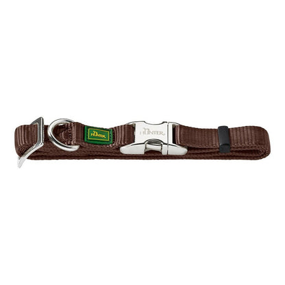 Dog collar Hunter Alu-Strong Brown Size M (40-55 cm)-0