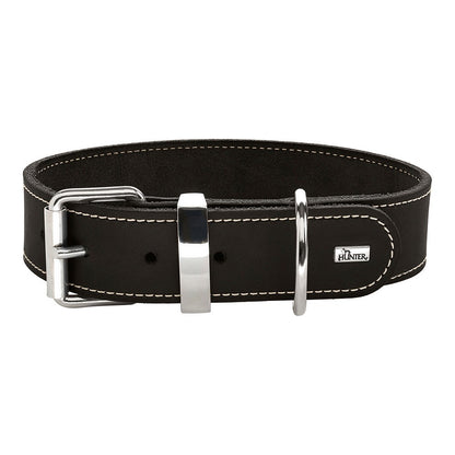 Dog collar Hunter Aalborg Black (28-34 cm)-0