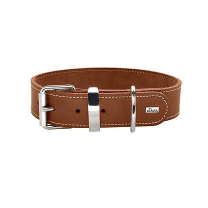 Dog collar Hunter Aalborg Special Cognac (36-44 cm)-1