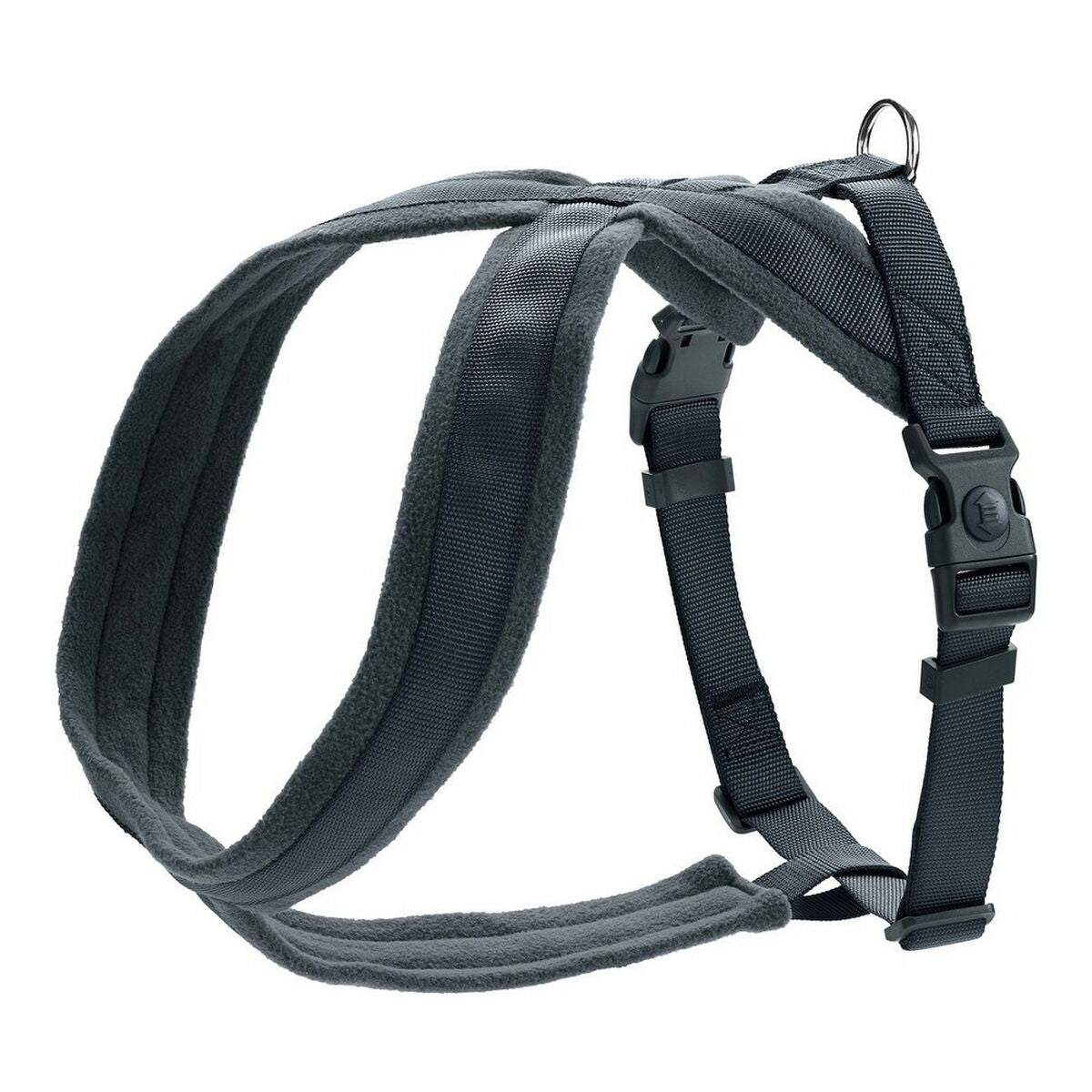 Dog Harness Hunter London Comfort 63-82 cm Anthracite Size M/L-0