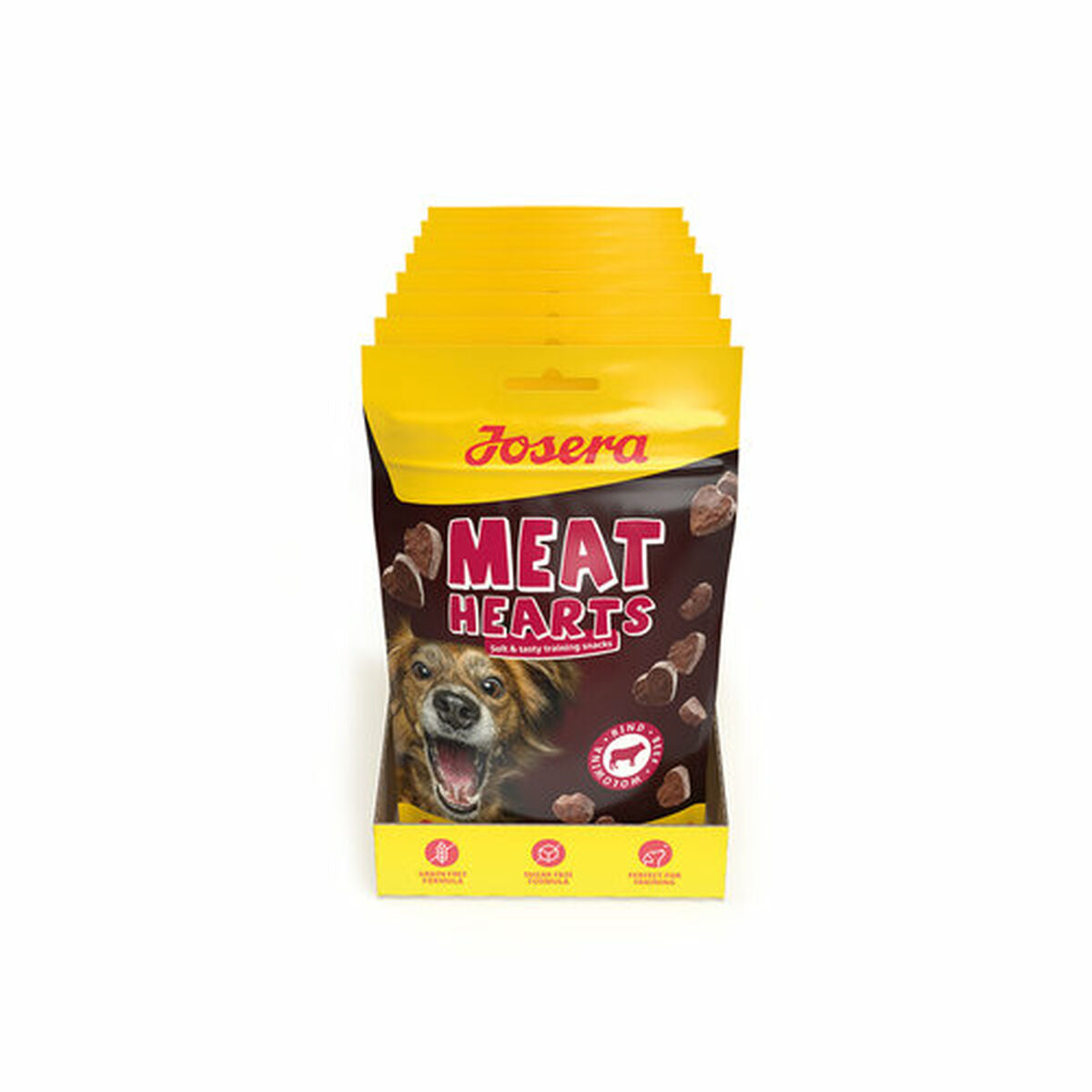 Dog Snack Josera Meat Hearts Veal 70 g-1