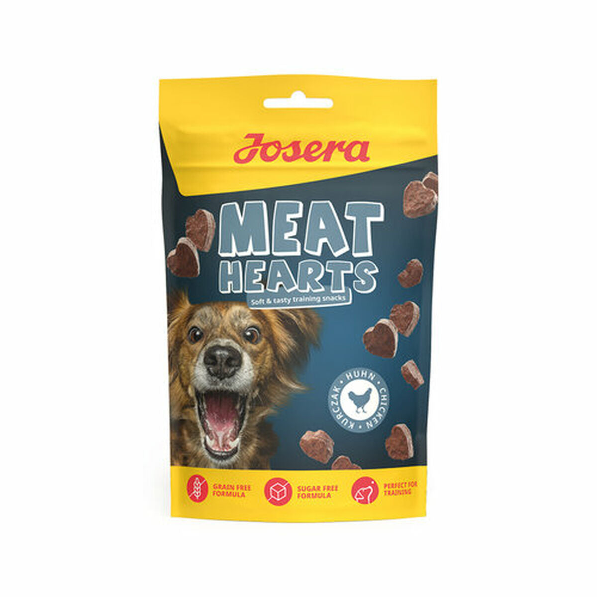 Dog Snack Josera Meat Hearts Chicken 70 g-3