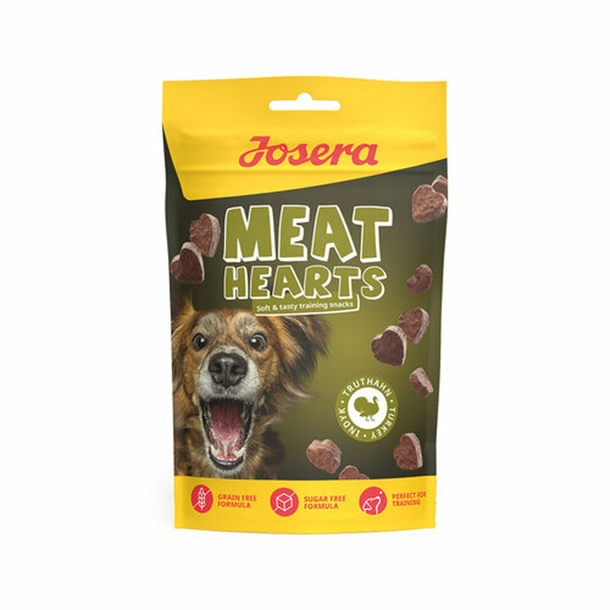 Dog Snack Josera Meat Hearts 70 g Turkey-3