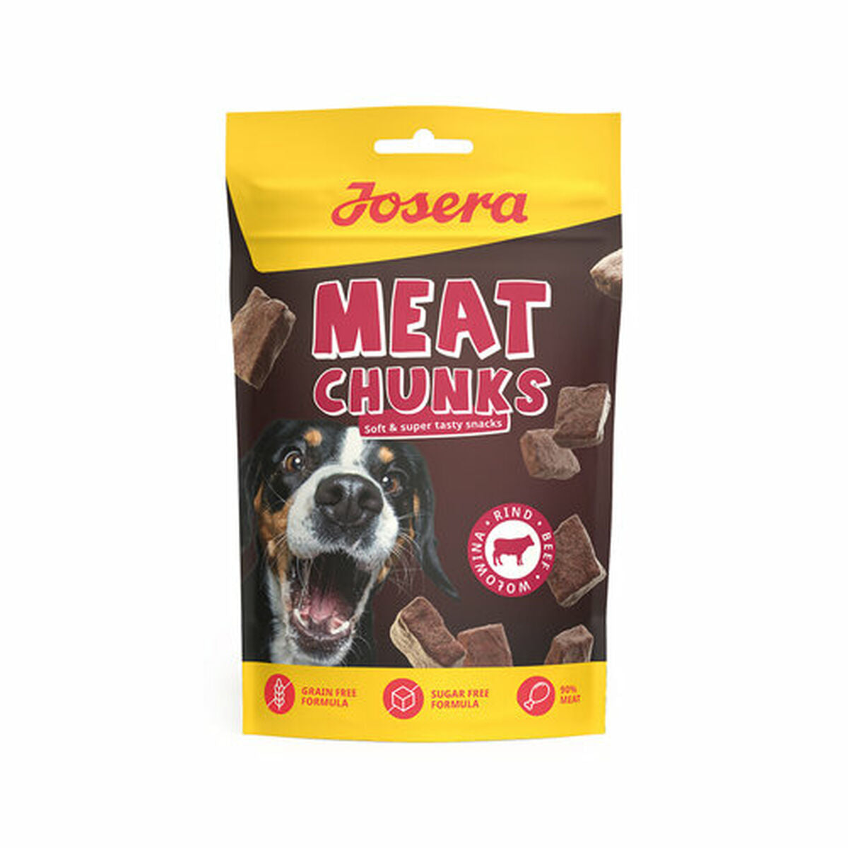 Dog Snack Josera Meat Chunks Veal 70 g-3