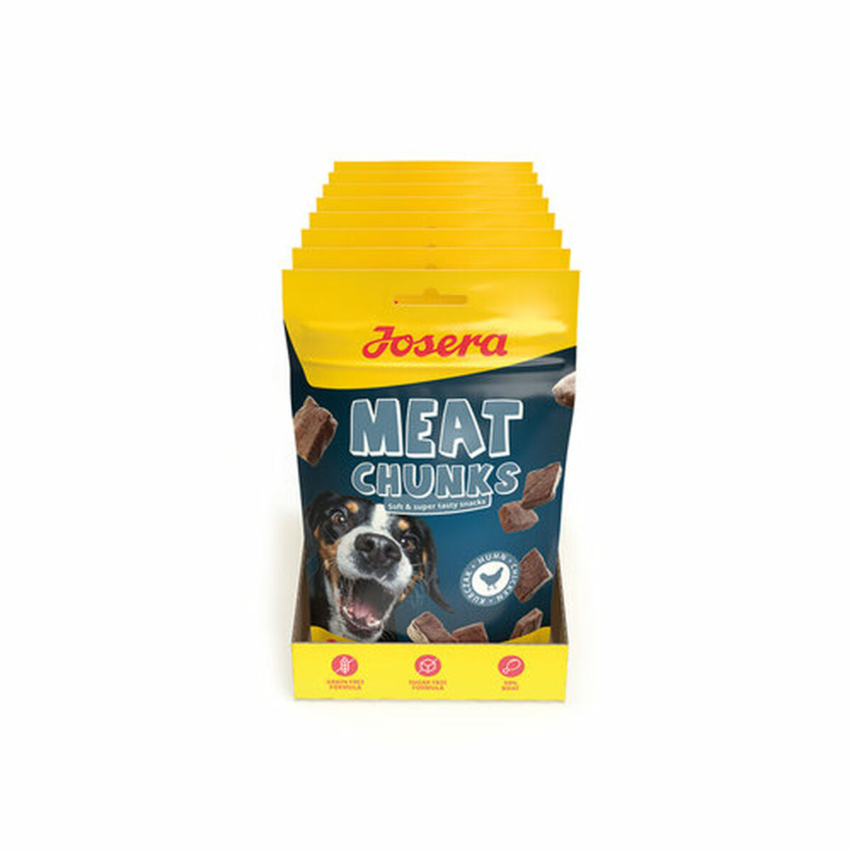 Dog Snack Josera Meat Chunks Chicken 70 g-1