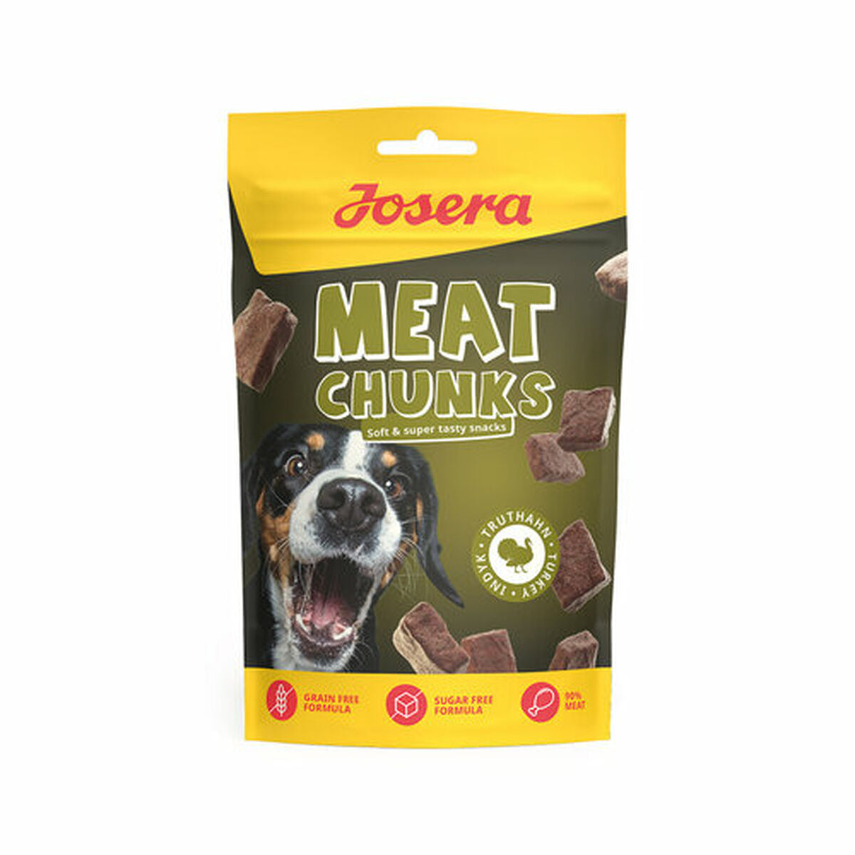 Dog Snack Josera Meat Chunks 70 g Turkey-3