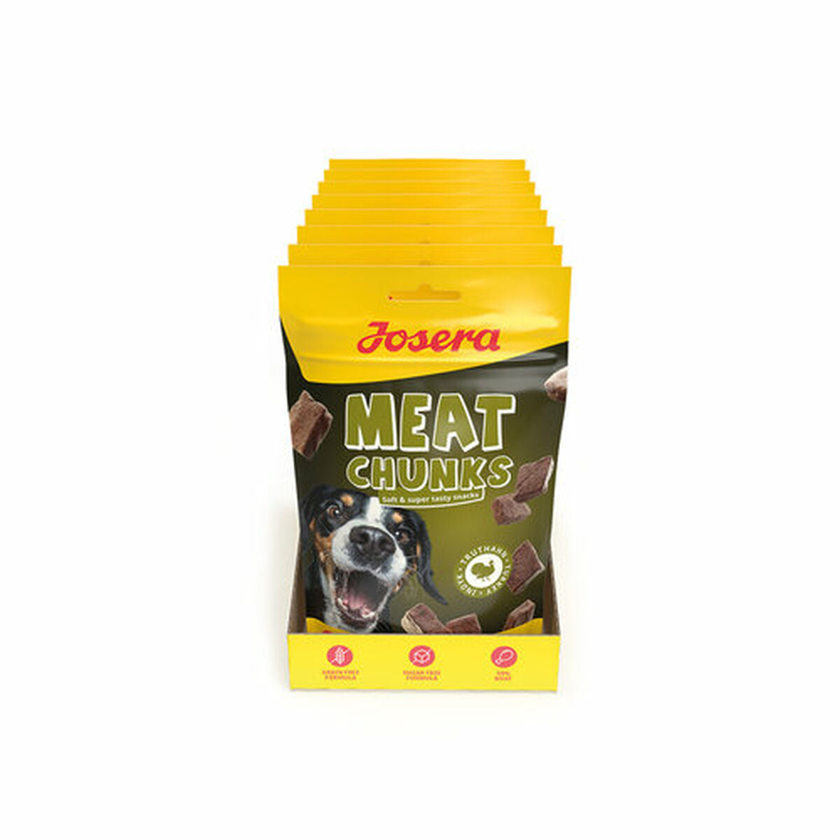 Dog Snack Josera Meat Chunks 70 g Turkey-1