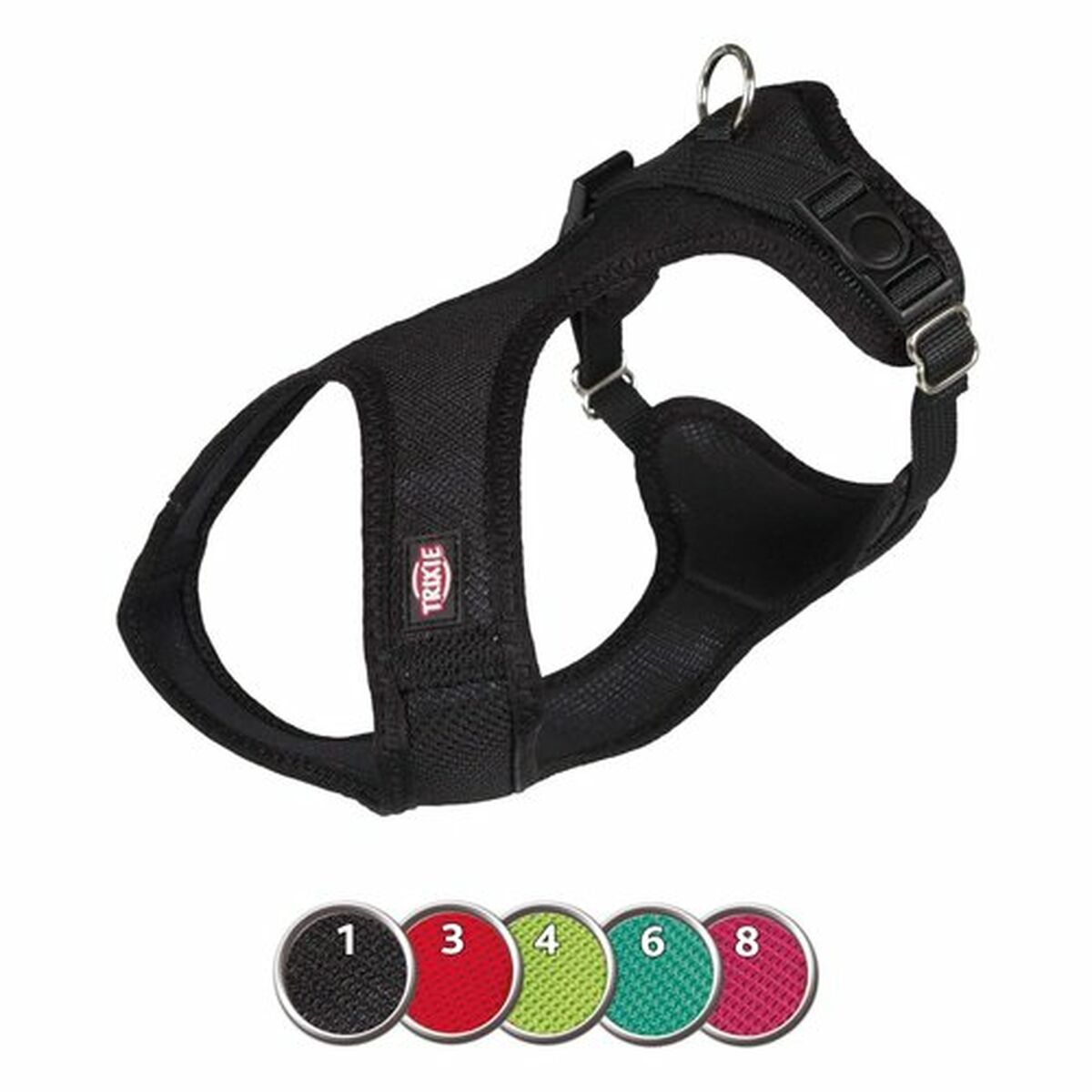 Dog Harness Trixie Comfort Sof Azul Océano XXS/XS-1