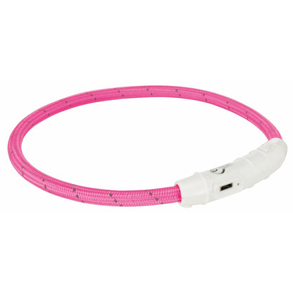 LED Collar for Pets Trixie Pink L/XL-5