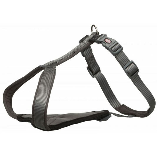 Dog Harness Trixie Premium Graphite L-0