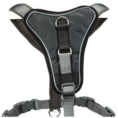 Dog Harness Trixie Premium Graphite L-2